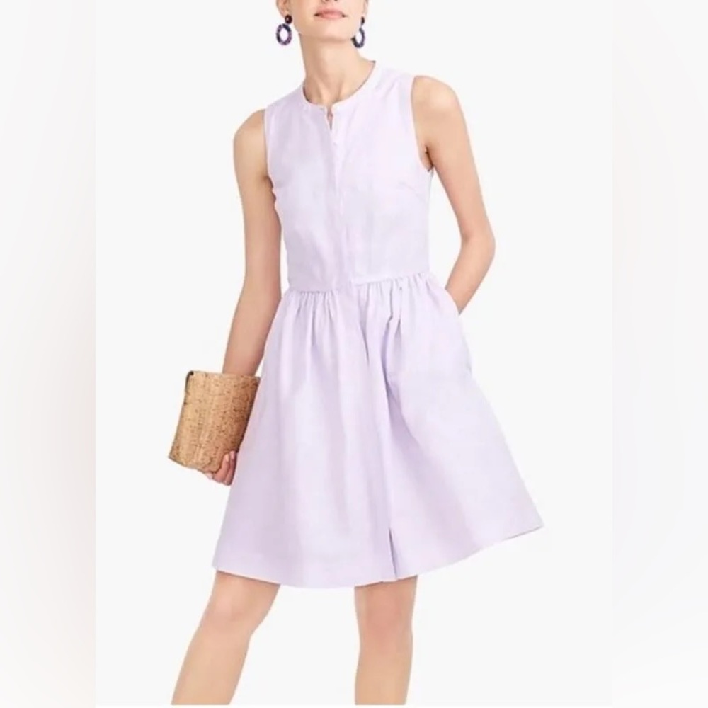 J. Crew Lavender Sleeveless Dress